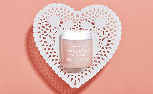Brooklyn-Botany-Himalayan-Body-Scrub-Foot-Scrub-100-Natural-Skin-Exfoliator-Clears-Dead-Skin-Moisturizing-Exfoliating-Body-Scrub-With-Sweet-Almond-Oil-Body-Scrub-For-Women-Men-10-oz Brooklyn Botany Himalayan Salt Body Scrub - Moisturizing and Exfoliating Body, Face, Hand, Foot Scrub - Fights Stretch Marks, Fine Lines, Wrinkles - Great Gifts for Women & Men - 10 oz