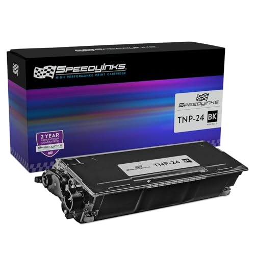SPEEDYINKS Speedy Inks Compatible Toner Cartridge Replacement for Konica-Minolta Bizhub 20/20P Series TN-P24 High-Capacity (Black) Compatible with Konica Minolta Bizhub 20