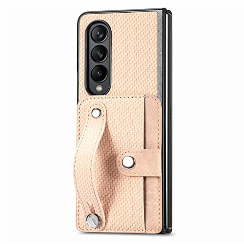 Coque Galaxy Z Fold 4 en cuir avec porte-carte pour vos déplacements