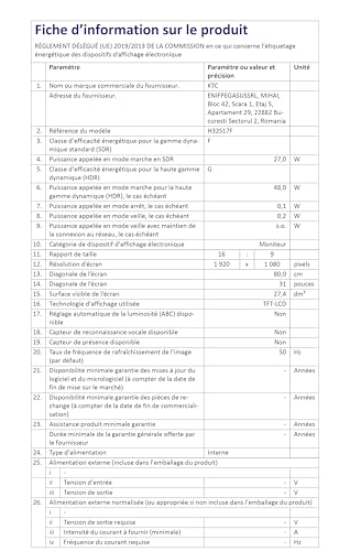 Gaming Monitor 32 Pollici FHD Curvo Monitor, 240Hz, 1ms, 1920x1080, Freesync & G-sync, HVA 1500R Schermo PC, 125% sRGB, Inclinazione Regolabile, VESA, DP1.4/HDMI 2.0 240Hz, USB2.0, H32S17F - Monitor - Immagine 8