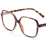 miyya Blue Light Blocking Glasses for Women, Blue Light Glasses for Women Oversized Fashion Vintage Fake