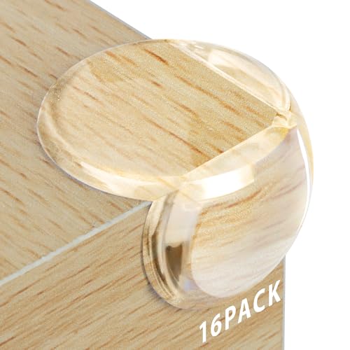 Image of Corner-Protector-Baby-Protectors 16pack Baby Proof Furniture Corner Guards Non‑Toxic Easy Peel Stick Installation