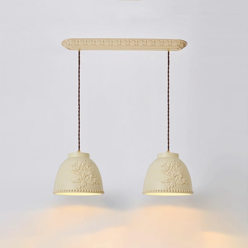 Lampe suspendue blanche E27 pour en finir avec le manque de luminosité des grands salons