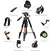 Victiv Tripod 74-Camera-Tripod for Cell Phone, Aluminum Professional Heavy Duty Camera Tripod Stand, Tripod for Camera DSLR SLR with Carry Bag, Compatible with Canon Nikon iPhone