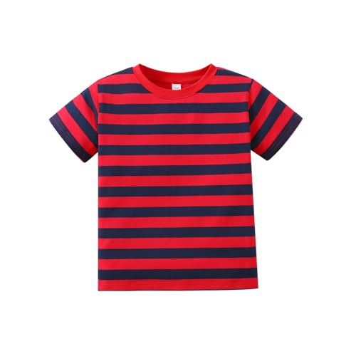 Magic Park 6M-14Y �c���p�X�g���C�vT�V���c �j�̎q ���̎q �X�g���C�vT�V���c �L�b�Y �V���[�g�����g�b�v�X �J�W���A���u���E�X �z���f�[��, �V���[�g���b�h�l�C�r�[�u���[, 11-12 Years