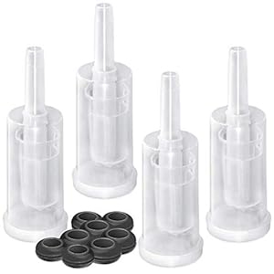 GLOBALDREAM Gärröhrchen Set, 4 Stücke Gärspunde