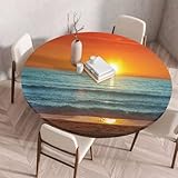 【Conception à bords élastiques】La nappe à bords élastiques s'adapte à un plus grand nombre de tables et se fixe fermement à la table. Elle épouse parfaitement le plateau, ne bouge pas et ne tombe pas, et est facile à installer et à retirer.