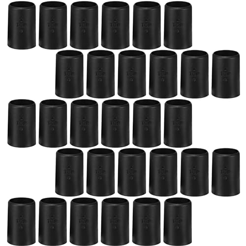 Image of 60 Pack Black Wire Shelf Clips 1 inch (30 Pairs)