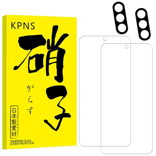 KPNS ���{���Ɏq�f�ލ̗p Samsung Galaxy A36 5G SC-54F �p�� �K���X�t�B���� (2��) + �J�����t�B����(2��) �\��₷�� 9H �\�ʍd�x �����ׂȑN���x ��U�h�~ �J�����ی� �t�B���� �A���`�o�u�� ���E���h�G�b�W ��