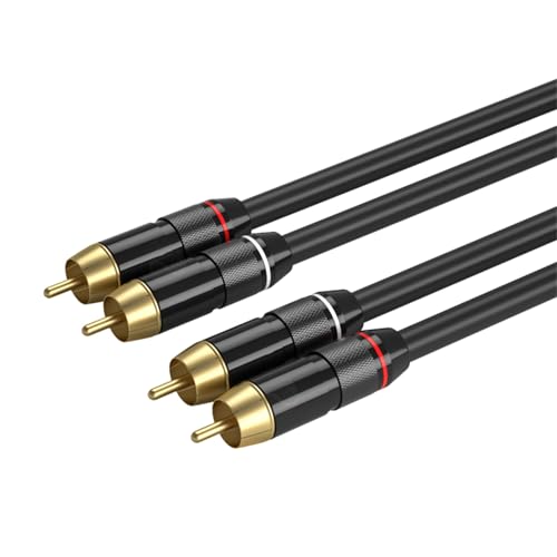 Cable estéreo macho a macho con conectores chapados en oro miniatura 6