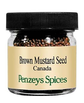 Mustard Seed Brown By Penzeys Spices 1.3 oz 1/4 cup jar Pack of 1