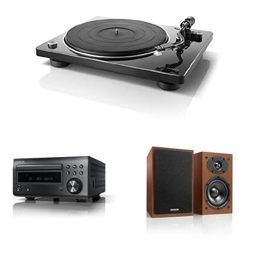 Amazon.co.jp: Denon レコードプレーヤーセット [DP-400 + RCD-M41 + 