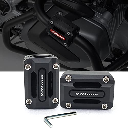 Borjido For SUZUKI V-Strom 250 DL250 vXg[250 1050/TX V-Strom 650/DL650 DL1000 250/DL250 22mm 25mm 28mm I[goCop[  ubN GW 