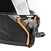 YEHOLDING Supporto per mento con cinturino per casco integrale da moto + Extra per diversi scenari di montaggio adesivo piatto e curvo per GoPro Insta360 DJI SJCAM APEMAN ecc.