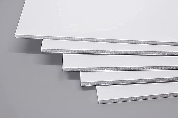 ARS (3 Pcs) A1 White Foam Board | 24x33 inch (60x84 cm) | 5mm Thick | Polystyrene Foam Board | Core Backing Boards | for Model Making | Mounting Photos | Presentations | Arts Crafts Projects