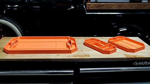 Grypmat Pro, Original Flexible Tool Tray Organizer, Industrial Strength, And Heat Resistant Silicone-Polymer Mat, Non-Magnetic, Grips To Any Surface With Easy Clean Up, Seen On Shark Tank (Trio Pack) #TOP6