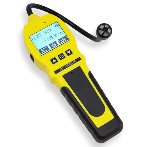 Sewer Gas Leak Detector by Forensics | 20-Year Sensor | Bathroom Drains Sewage Plumbing |
