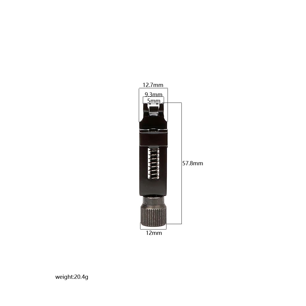 Ogdni Guitar Brass Tremolo Stoppe Stabilizer? Tremolo Arming Adjuster Tremsetter Set for Floyd Rose and Other Floating Tremolo Bridge Systems (GAQ505)