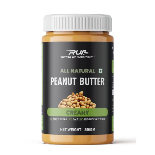 Ripped Up Nutrition Peanut Butter 850g | All Natural | Creamy/Smooth Spreading |No Sugar, Salt or any Other Oil | Zero Cholesterol | Aids Weight Management (B07R5G3Q1D) Amazon Price History, Amazon Price Tracker