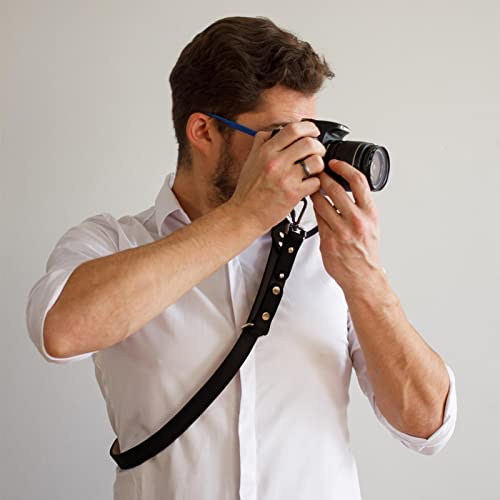 Alça de ombro para pescoço para câmera | Alça de câmera ajustável de liberação rápida - Alça de cour