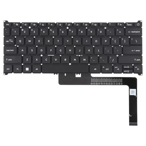 Clavier ordinateur portable Acer Spin 3 SP314-55N pièce de rechange noir US