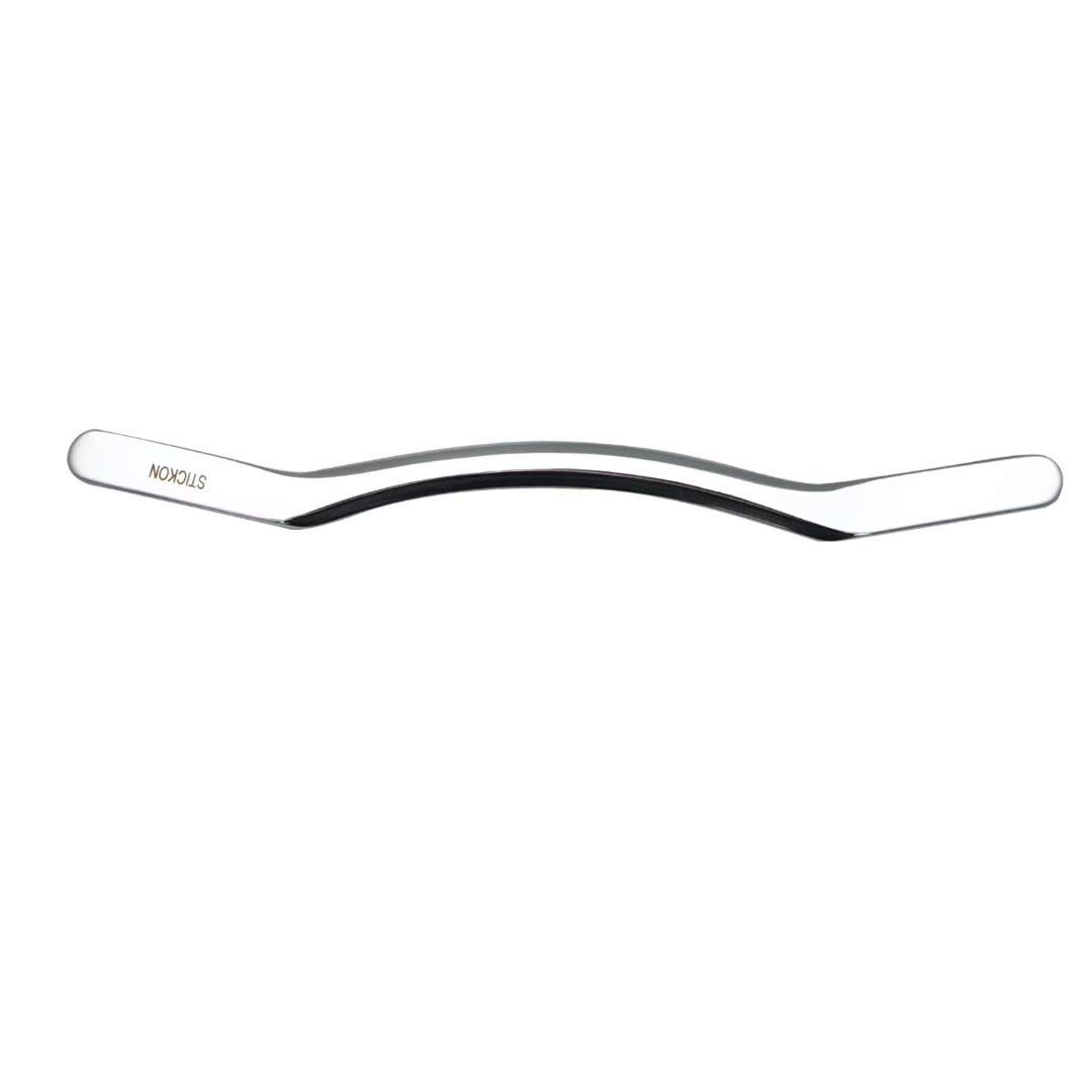 STICKON Herramienta de masaje de raspado Gua Sha de acero inoxidable, herramientas IASTM, gran herramienta de movilización de tejidos blandos (forma de F)