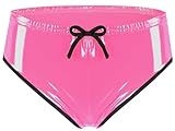 Assurez-vous du meilleur ajustement en consultant notre tableau des tailles avant de commander. Nous vous recommandons de prendre une taille au-dessus si vous êtes entre deux tailles pour garantir un confort et une portabilité optimaux. Le string FEOYA à nœud papillon en polyuréthane pour femme est conçu pour les femmes adultes qui aiment faire une déclaration, alors adoptez votre confiance et laissez votre personnalité briller à travers cet ajout élégant à votre garde-robe