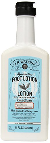 J R WATKINS SPO Cream Foot Peppermint REJUVENATING, 11 OZ