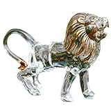 Schreibtischdekor – robust und tolles design, kristalllöwenstatue verformt und zerbricht nicht leicht, gute dekorative wirkung, kleine skulpturen als heimdekor