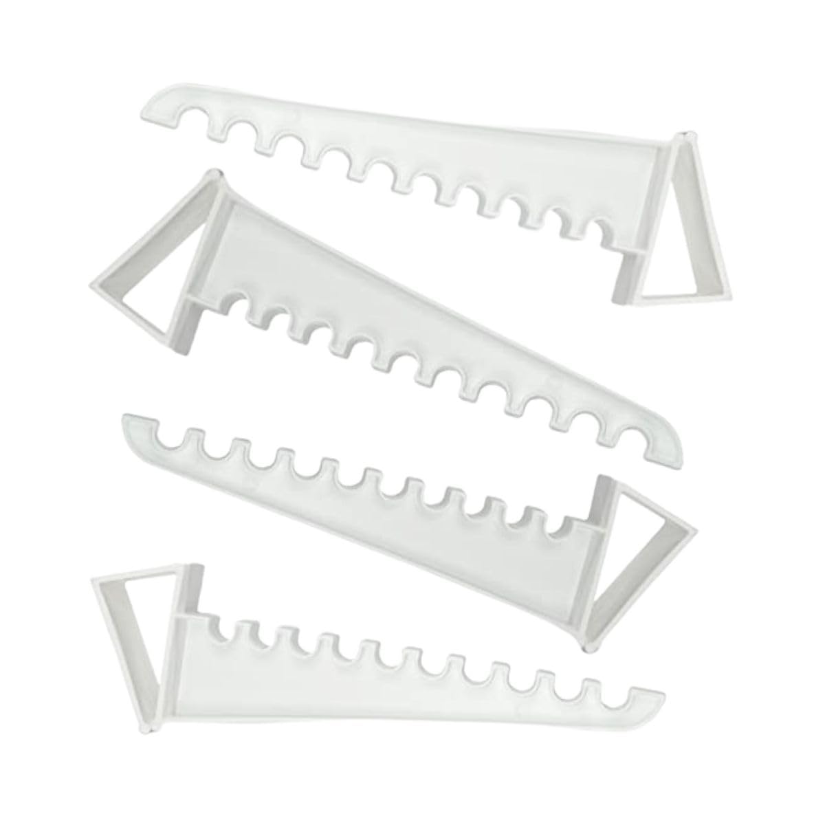 Joroba White Over The Door Hanger Hooks - Space Saving Back Of The Bedroom Door Hooks For Clothes, Coat And Towels. Easy To Hang Up To 10 Ironed Clothes Neately With 1 Overdoor Hanger. (4 Pack)