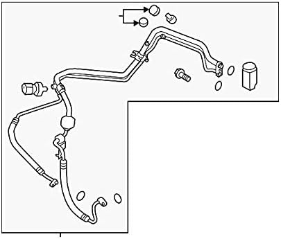 Kia 97775-2K700 A/C Refrigerant Suction Hose