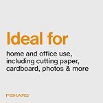 Fiskars All Purpose Scissors, High Performance Cutting, Stainless Steel Blades, Ergonomic and Comfort Handles, Perfect for Arts and Crafts and The Office, Scissors for Office