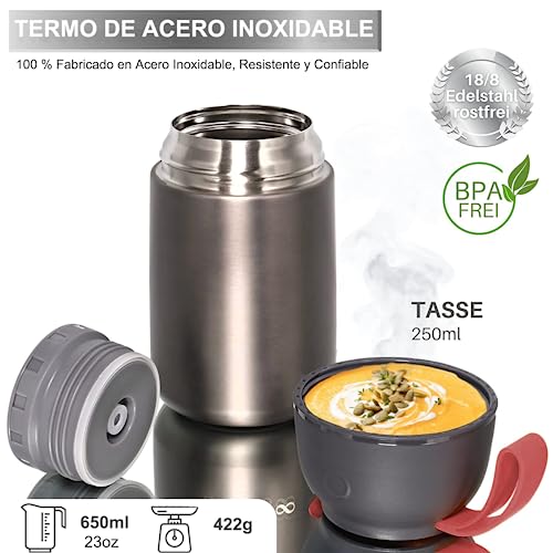 La mejor comparación de Termo comida bebe los preferidos por los clientes. 17 Imagen adicional