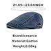 keearce Cotton Washing Cap for Men Women Ivy Gatsby Cabbie Driving Berets Hat Hunting Cap (US, Alpha, One Size, One Size, Black)
