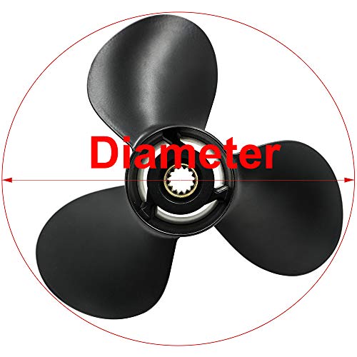 Rhink M2570 Made Aluminum Outboard Propeller thumb #2