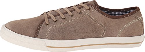 Florsheim Men's Flash Plain Toe Lace Up Fashion Sneaker, Stone Suede, 9 M Us #TOP1