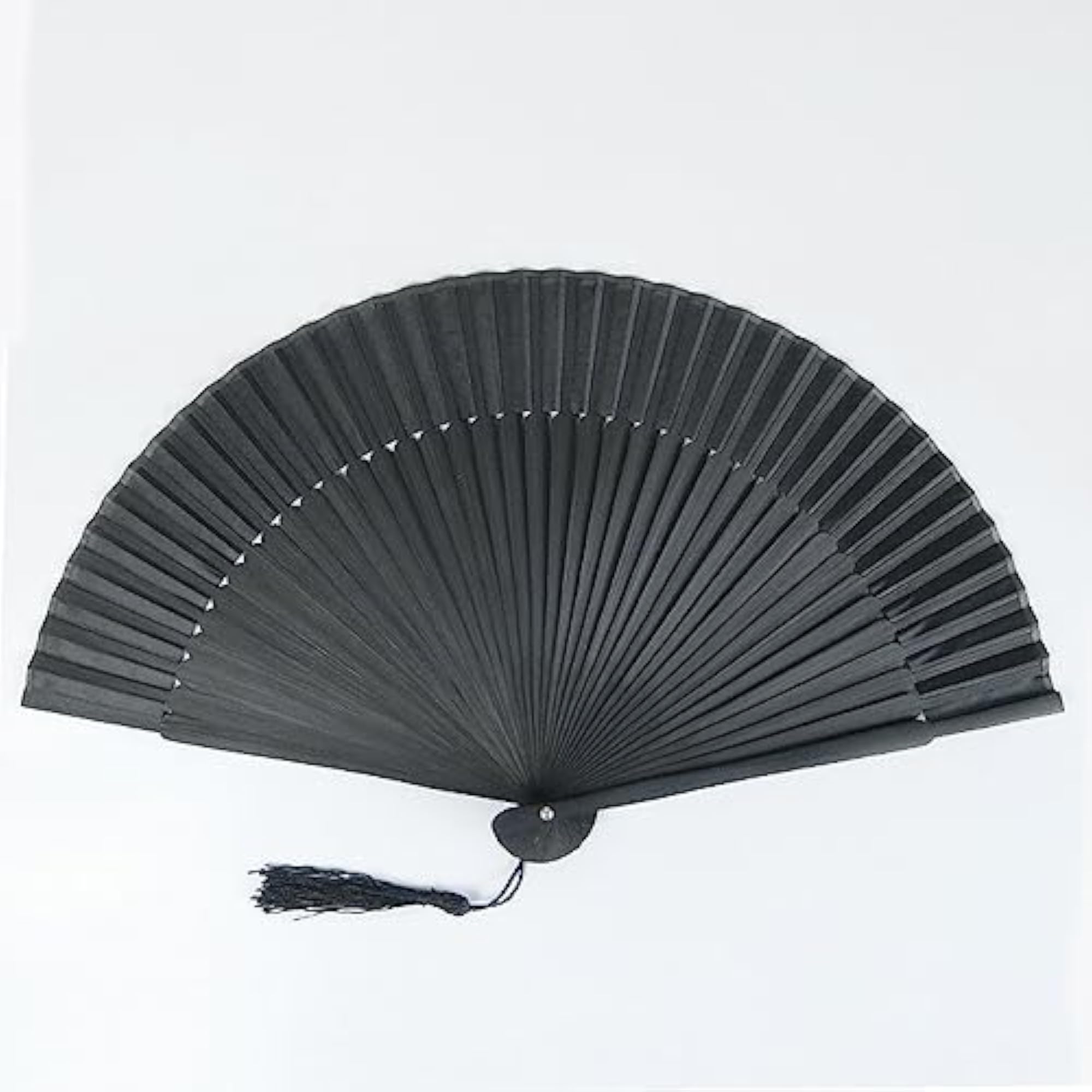 2Pack Handheld Folding Bamboo Silk Hand Fans