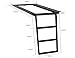 Buyers Products 5233000 Black 3 Rung Retractable Truck Step, Heavy Duty Non Slip Truck Bed Ladder Step for Trucks, Trailers, Semis, Powder Coated Steel, Slide In Storage, Bolt On or Weld On Install