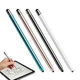 【Lot Complet】Vous recevez 4 stylet tactile (blanc, noir, rose, bleu) et 8 embouts de rechange : 4 pointes de 5 mm et 4 de 7 mm. Ce stylet tablette et stylet switch permettent de partager en famille. Que vous cherchiez un stylet ipad ou un stylet telephone portable, ce lot répond à tous vos besoins.