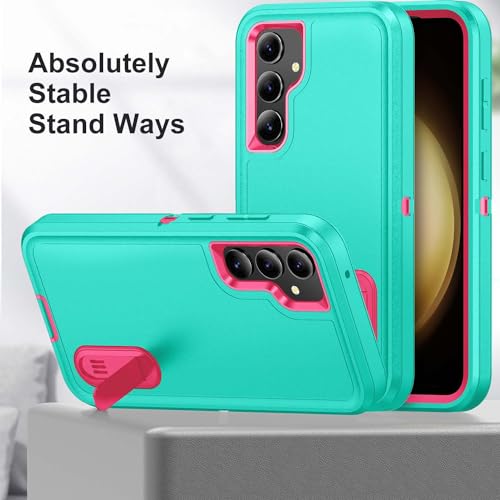 Coque Samsung Galaxy S23 FE 5G blindée à béquille cachée robuste - 5