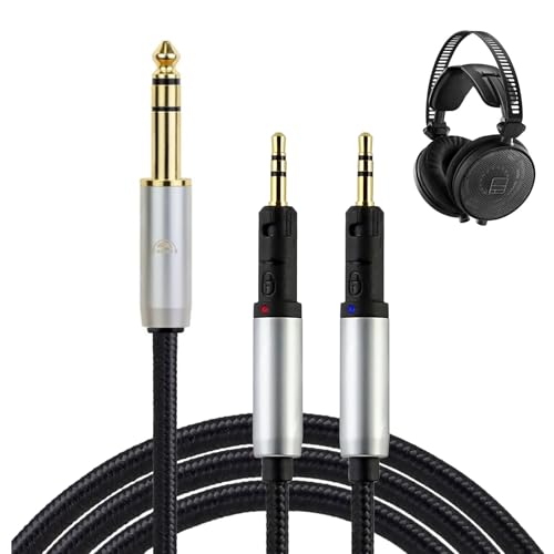 okcsc TCR70X wbhzP[u P[u CzEwbhzp Audio-Technicap ATH-R70X/R70xaɓK OFC 4c bN@\t 2.0m 6.35mm