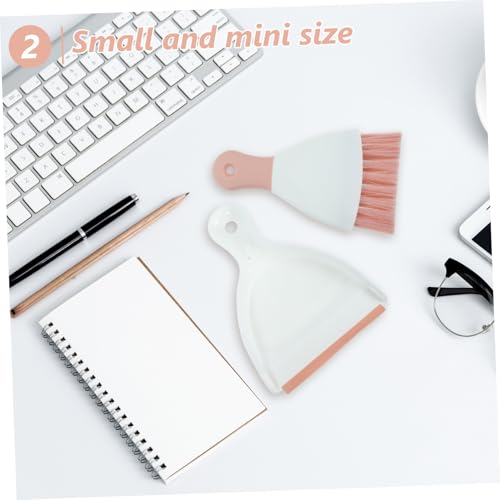 WEKAMOS Mini Kehrschaufel und Besen Set aus Langlebigem Trp Material Kleiner Handfeger für Tisch Auto Tierhaarbeseitigung Robust und Flexibel für Gründliche Reinigung Schwer Zugänglicher – Bild 7