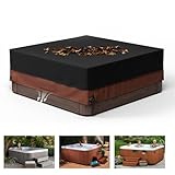 Pacok Cubierta cuadrada para bañera de hidromasaje, impermeable, tela...