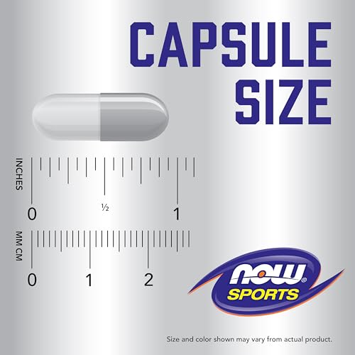 NOW Foods Sports Nutrition, ZMA (Zinc, Magnesium and Vitamin B-6), Enhanced Absorption, Sports Recovery*, 180 Capsules