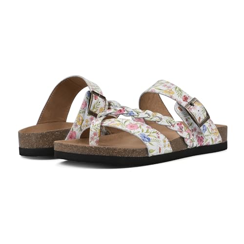 Image of White Mountain Women's Hazy Braided Footbed Sandal