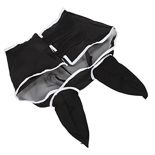 Pssopp Capa de rosto de cavalo, proteção UV, alça de pescoço, máscara facial de mosca de cavalo, des