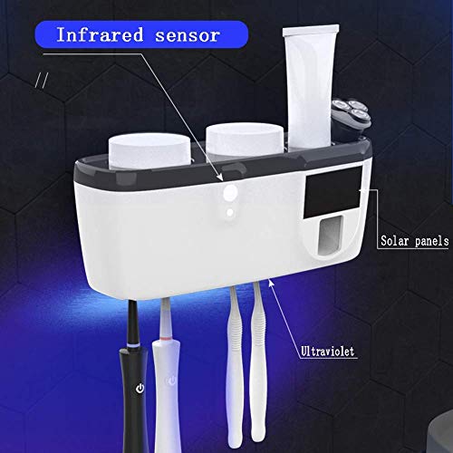 Porte-brosse à dents UV Eternal avec distributeur automatique - 4