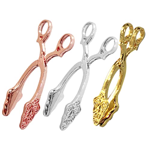 Cabilock 3Pcs Clip De Pan Simulado Carbonce Pellizuros De Juguete De Pelaje De Juguete De Juguete