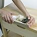 KAKURI Japanese Block Plane Large 60mm for Woodworking, KANNA Japanese Smoothing Plane Manual Hand Planer Tool for Finishing Wood, 10.2 x 3.0 x 2.8 inches, White Oak Body (Oil Finished), Made in JAPAN