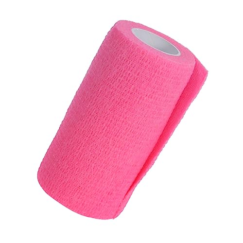 FRCOLOR Self-Adhesive Elastic Bandage Wrap Non-Woven for Sports Tape Knee Ankle Elbow Support (10cm x 4.6m)